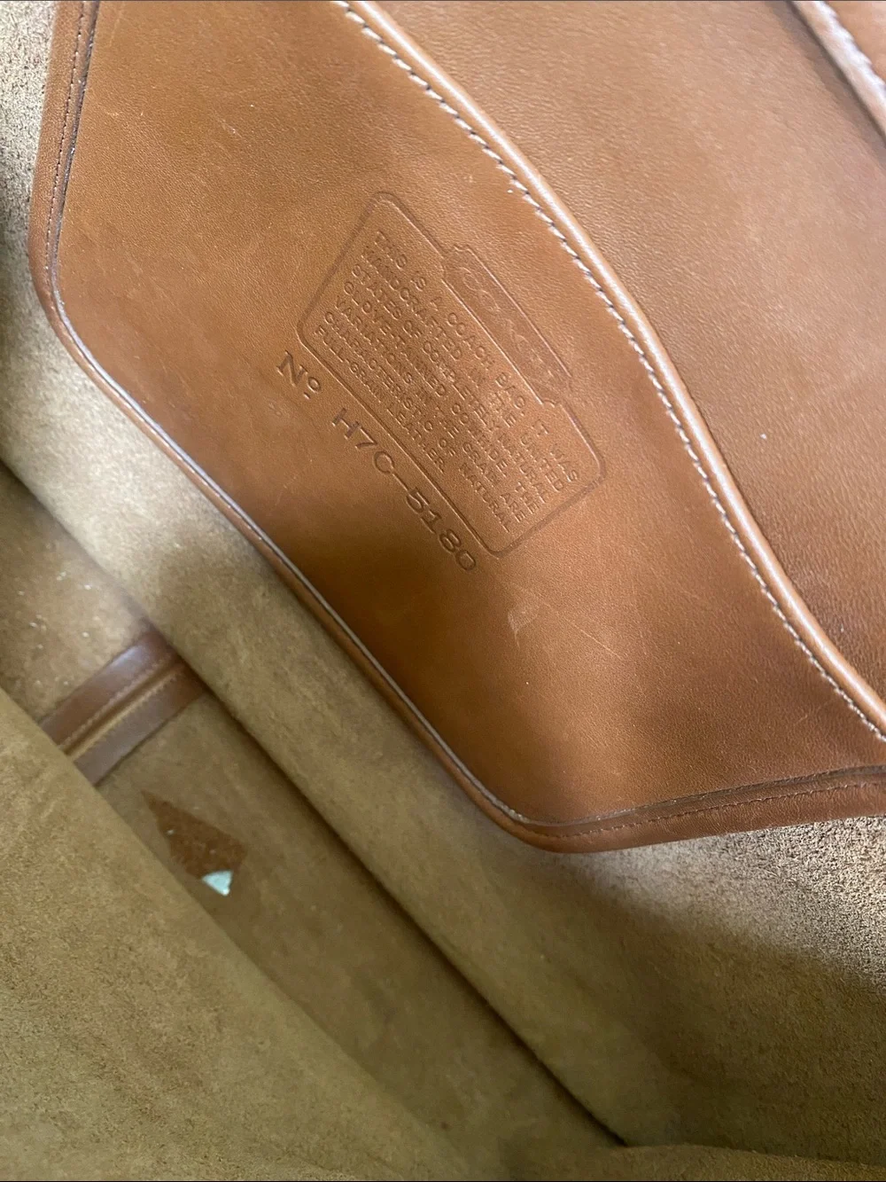 Vintage 1990s Coach Metropolitan Messenger Briefcase